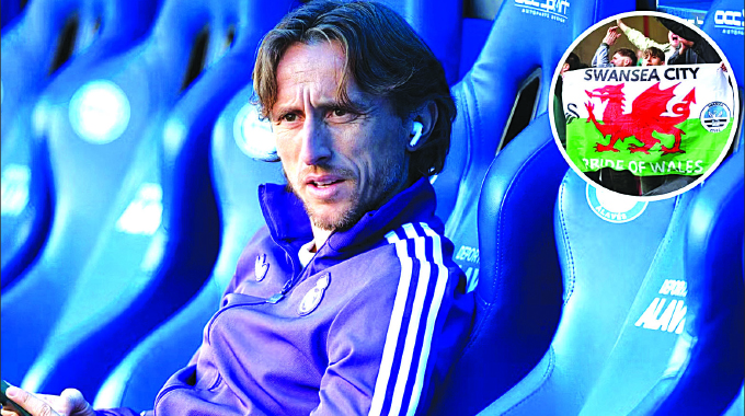 MODRIC BECOMES SWANSEA CO-OWNER