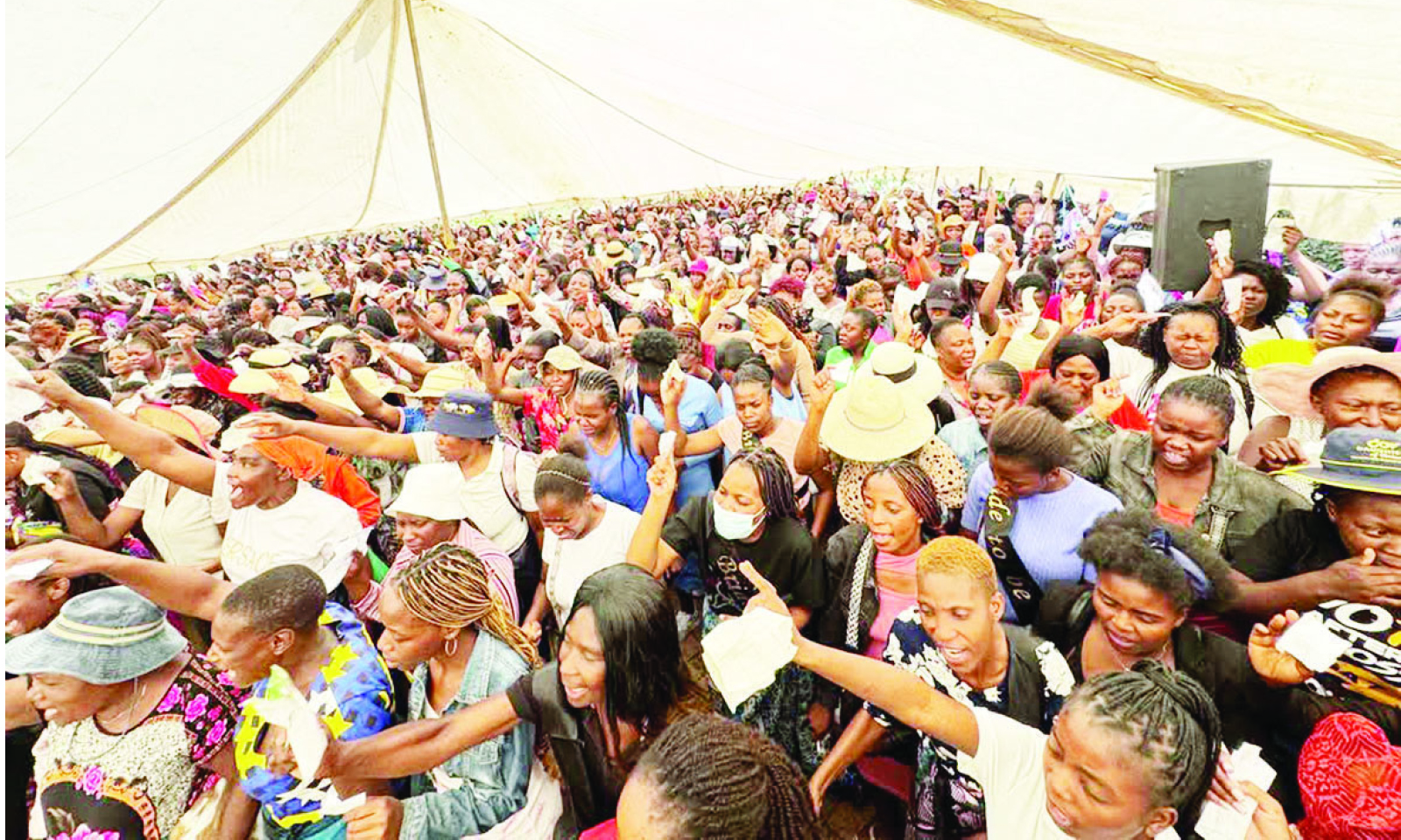 Social media community divided over gathering