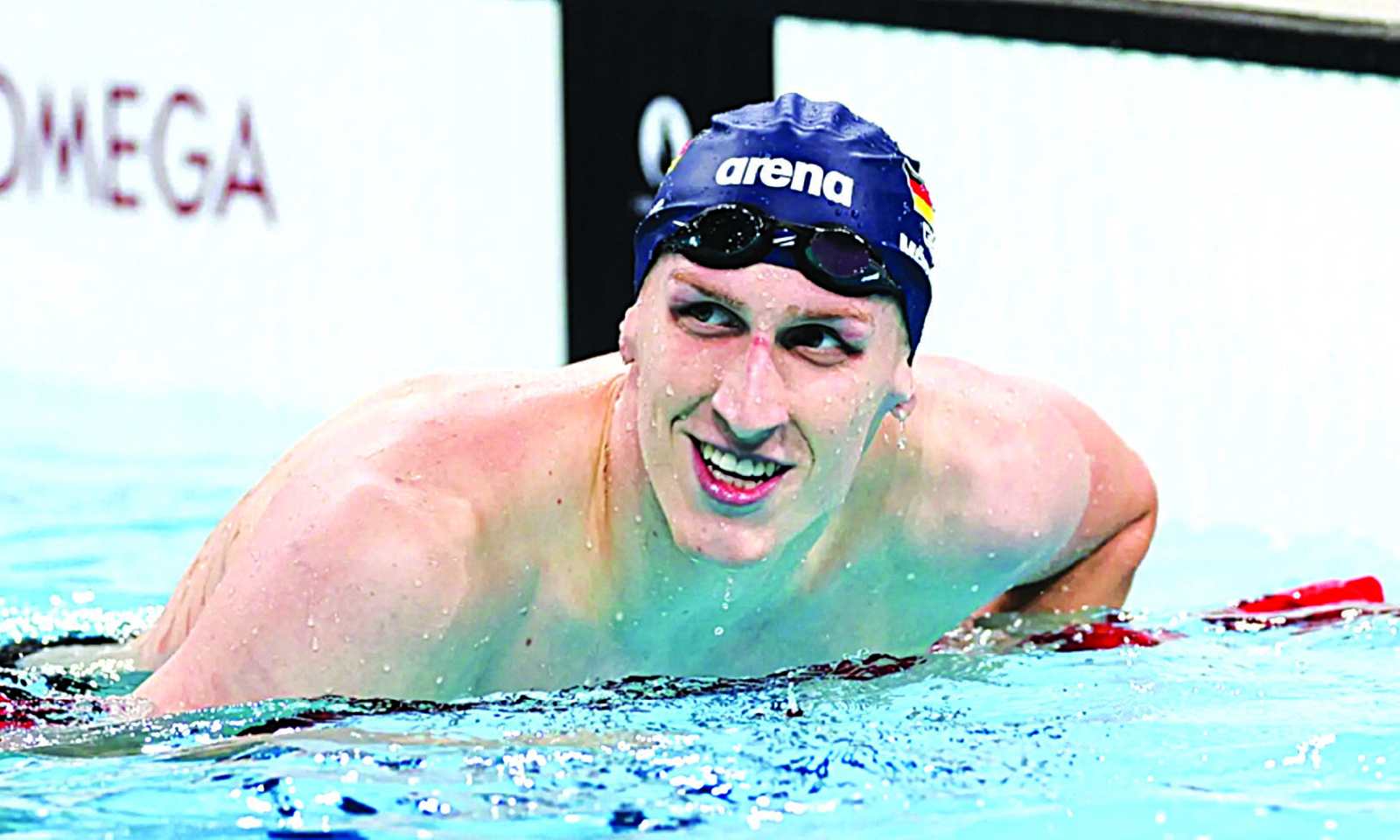 MAERTENS BREAKS MEN’S 400M FREESTYLE WORLD RECORD