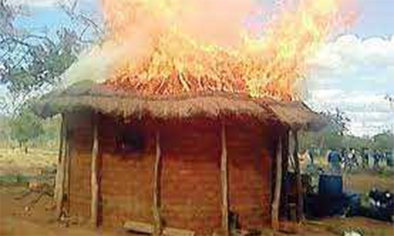Person burnt beyond recognition in house fire