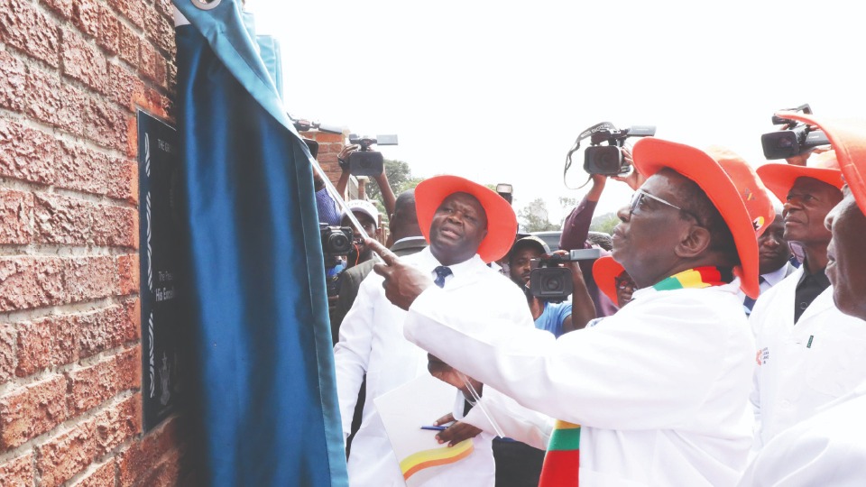 President opens Mbare market
