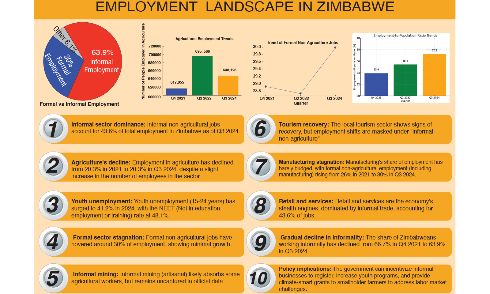 Zimbabwe’s evolving employment landscape
