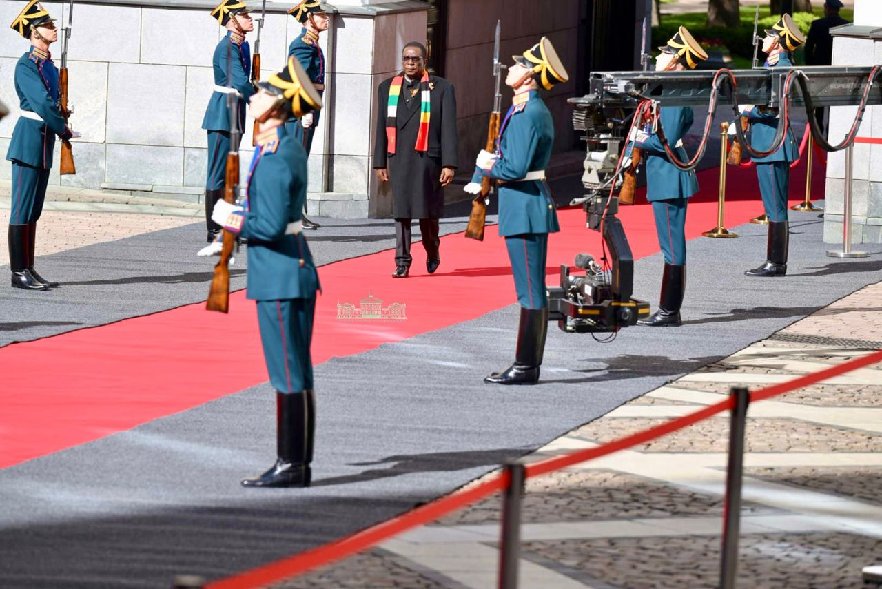 President Mnangagwa joins powerhouses Presidents Putin and Xi, as Russia celebrates World War II victory