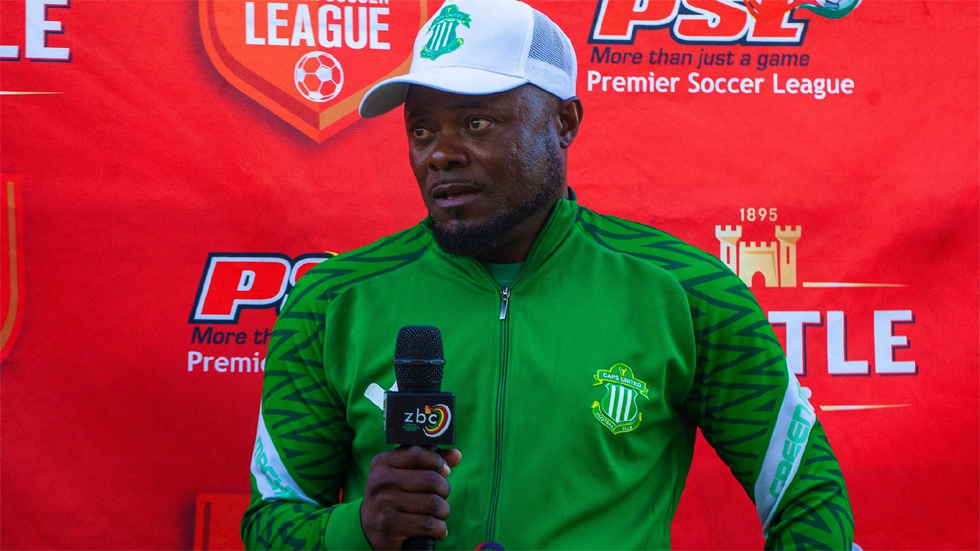 CAPS United coach Ian Bakala
