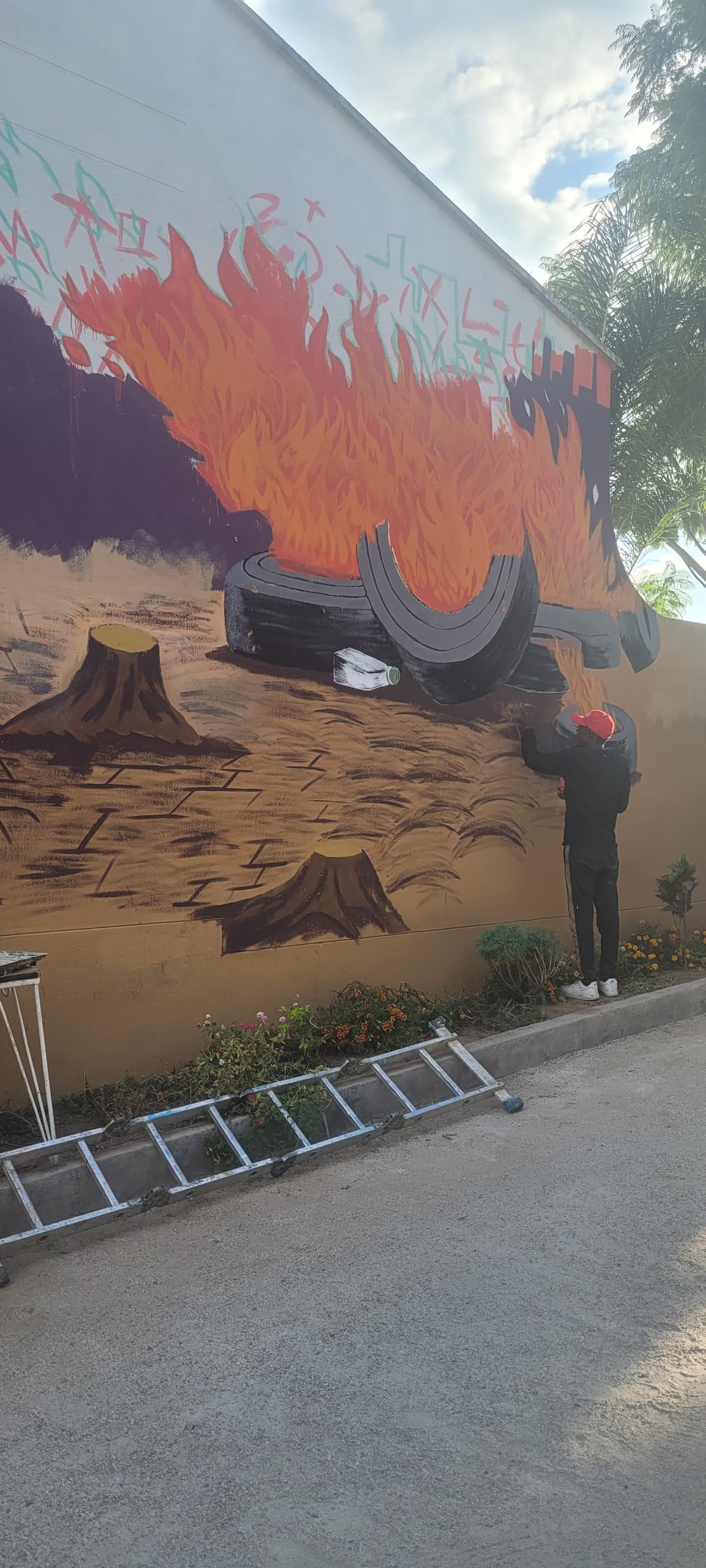 Raising environmental awareness through murals