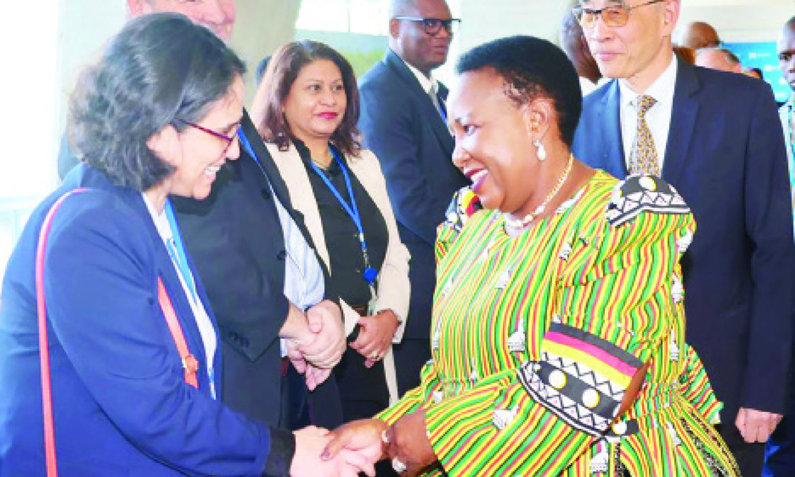 First Lady gets standing ovation at Africa Week in Paris