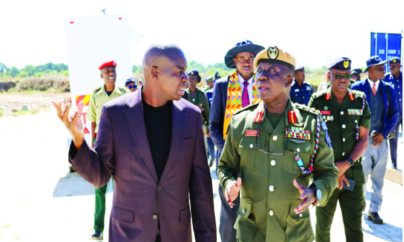 Geo Pomona impresses Ghana Armed Forces