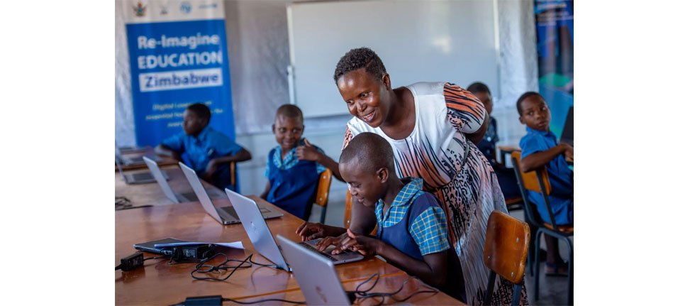 Government and its partners in the education sector are providing essential resources, including electricity and internet connectivity
