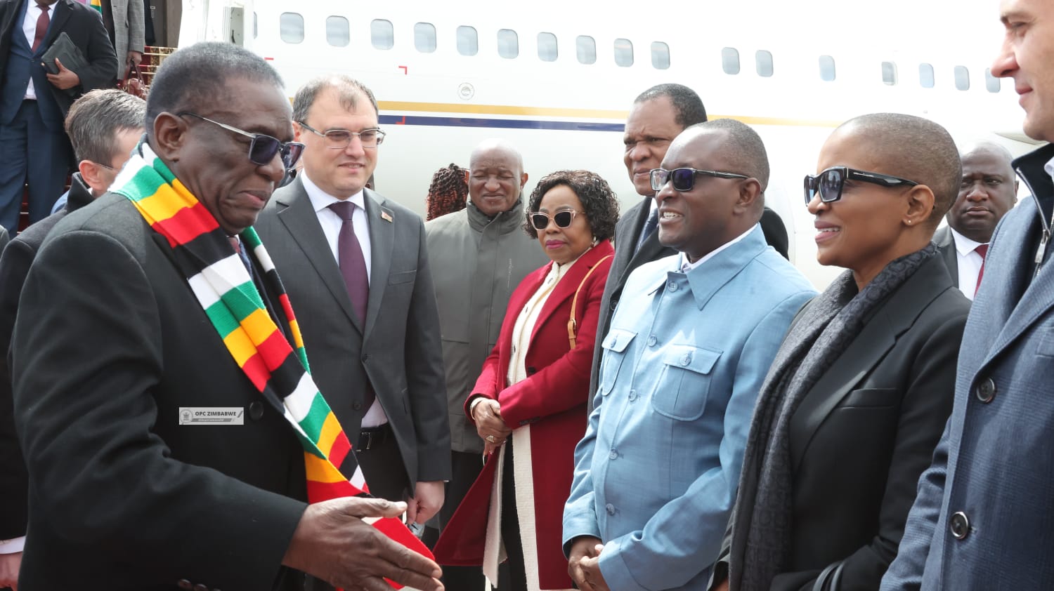President arrives in Belarus for an official visit, he is was received by top Belarusian officials and some Zimbabwean ministers who arrived in Belarus earlier to engage with their Belarusian counterparts.