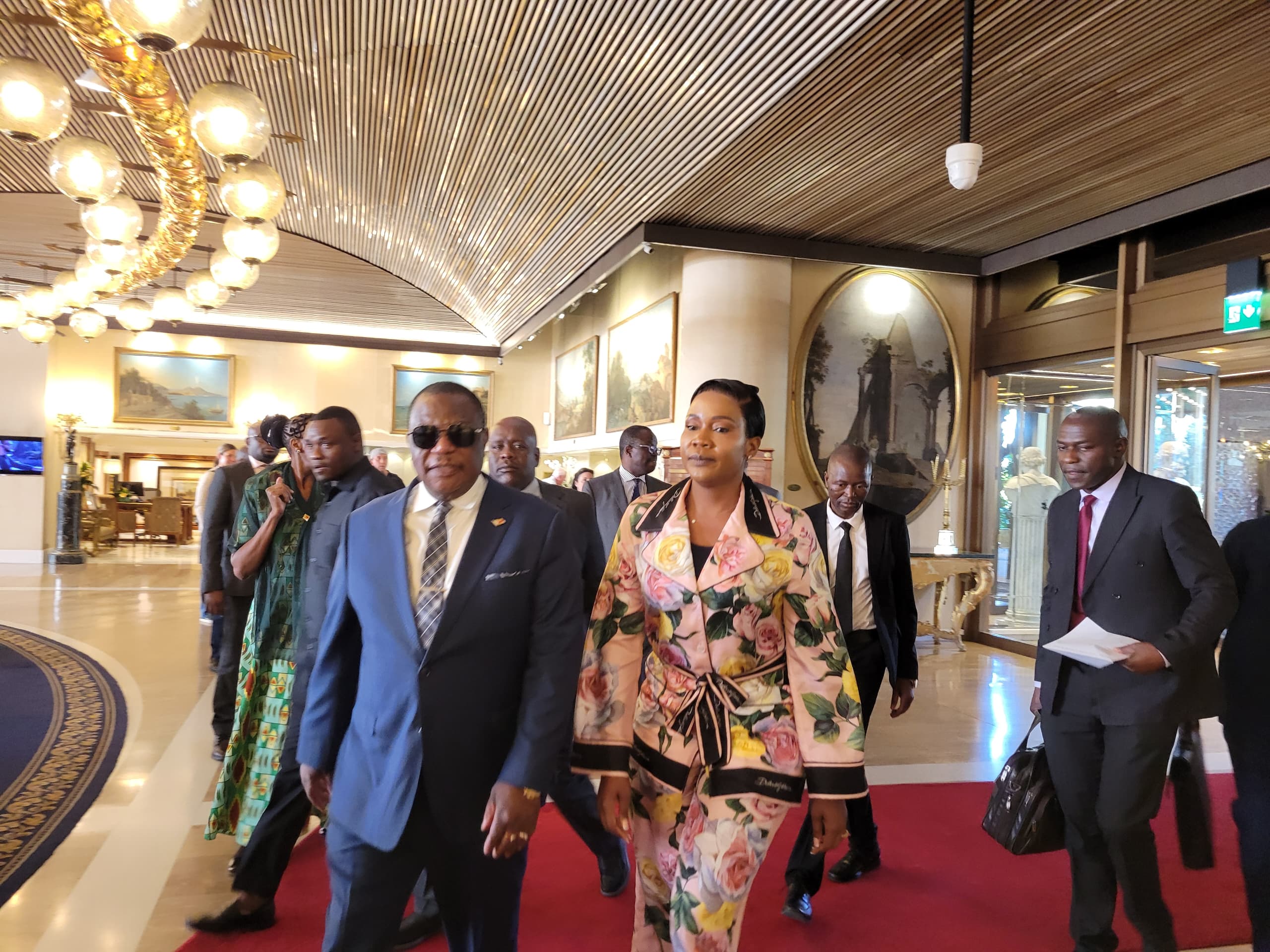 NEW: VP Chiwenga jets in for Pope Leo XIV’s inaugural mass