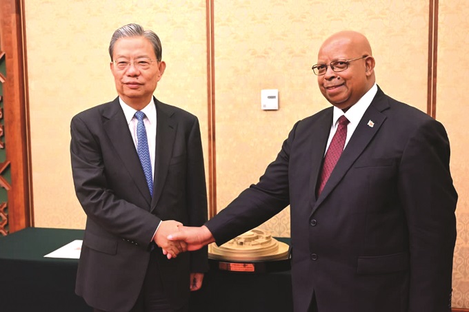 Adv Mudenda visit strengthens Sino-Zim legislative ties