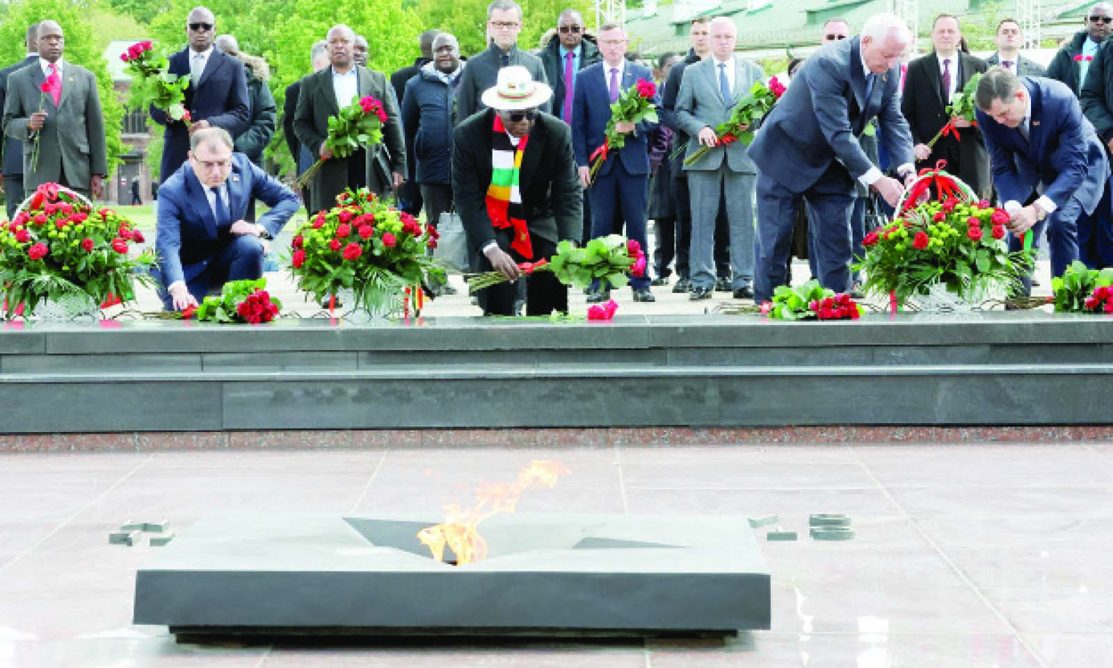 We’ll fraternise with willing states: President . . . tours historic Belarusian site