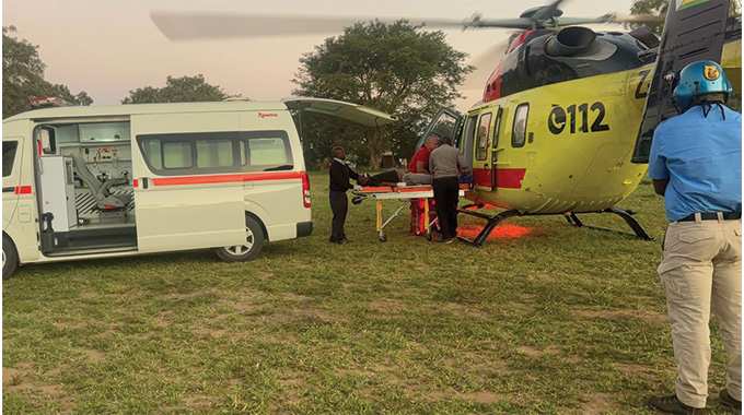 WATCH: AIR DRAMA IN THE FALLS! Helidrive soars into action with first life-saving mission