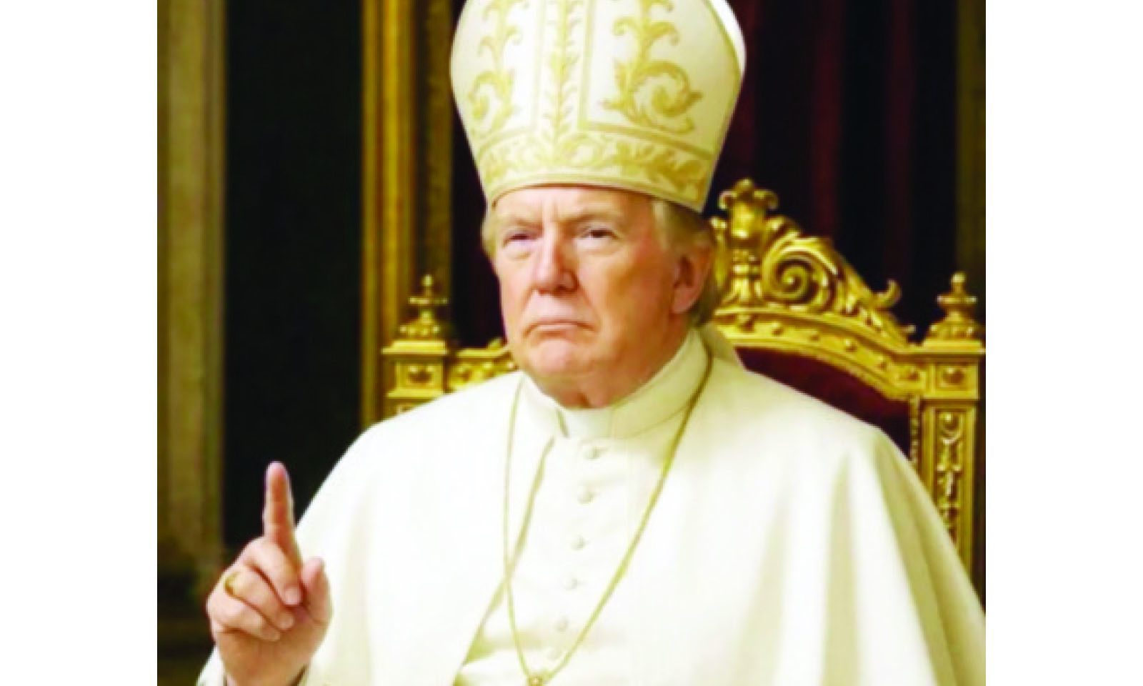Trump slammed over Pope AI image
