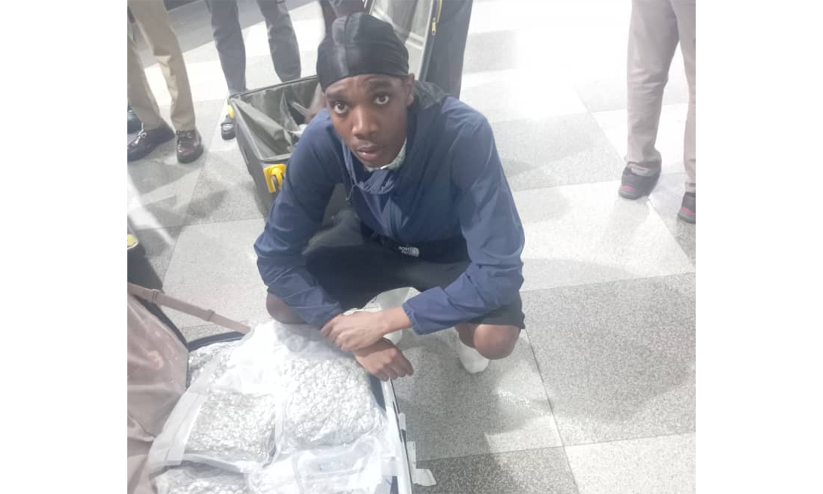Two foreigners arrested with nearly 70kg of mbanje at RGMI Airport