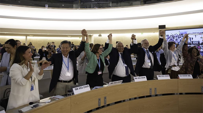 WHO member states adopt historic pandemic agreement.