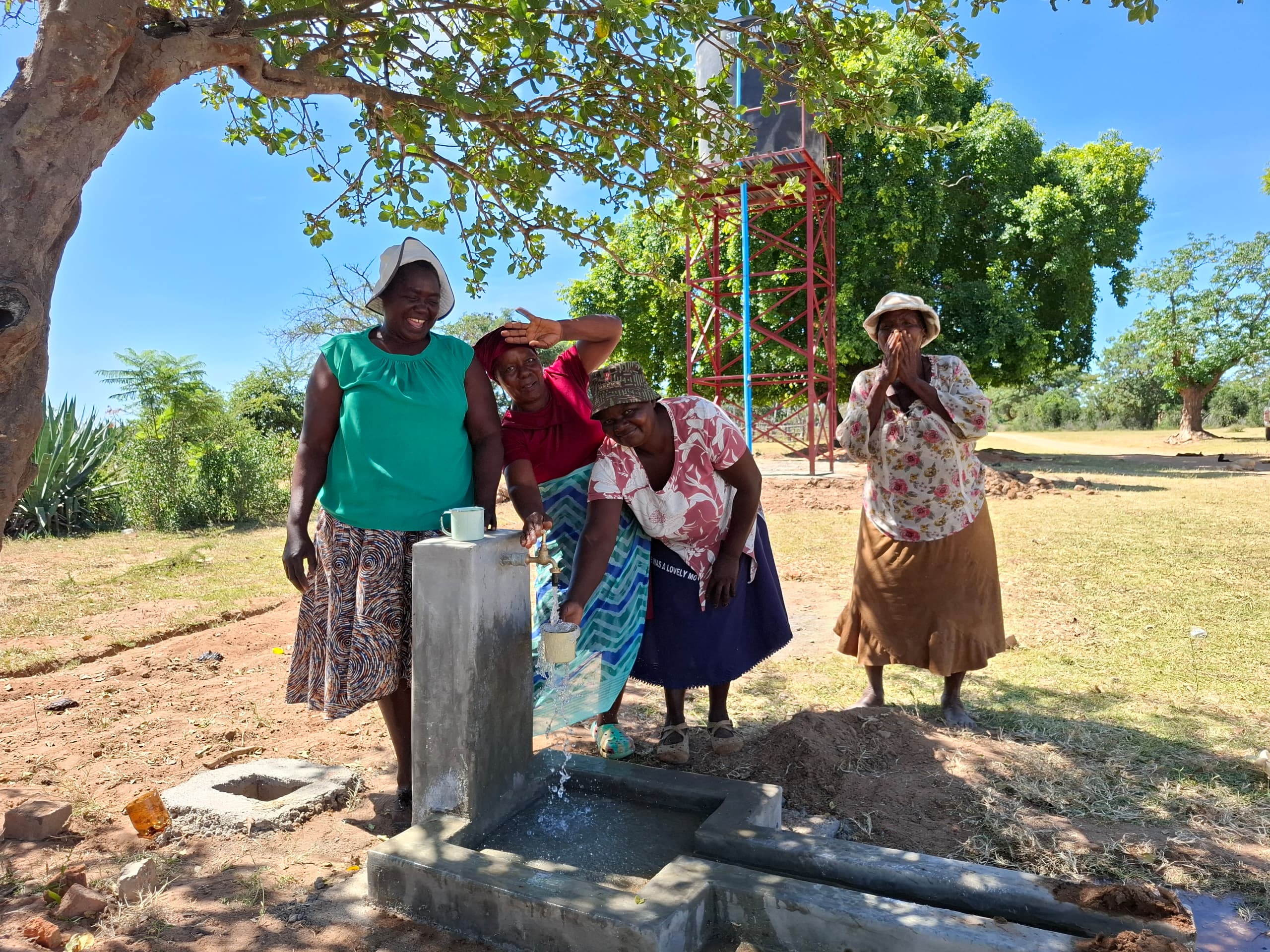 Piped water-scheme for Buhera village
