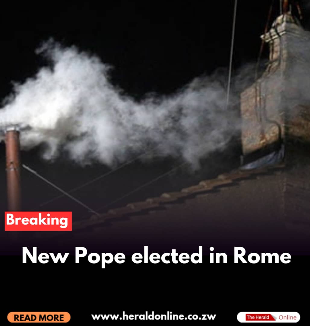 Conclave elects a new pope as white smoke rises from the Sistine Chapel