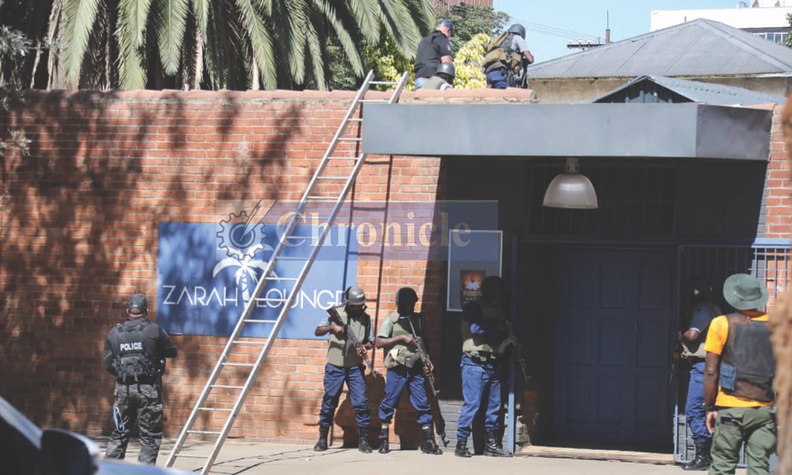 LIVE: Suspected armed robbery unfolding at Crystal Lounge