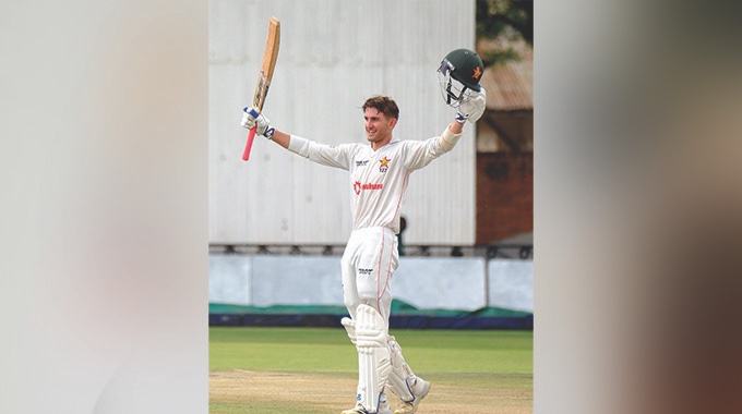 CENTURY DELIGHT: Bennett becomes third Zimbabwean to score Test century vs England
