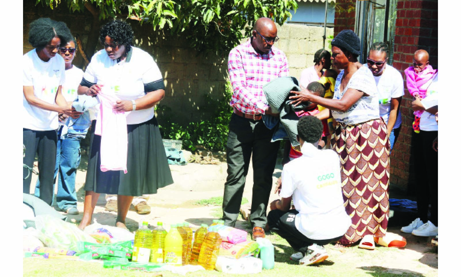Community outreach: WUA students bring relief to grandmothers