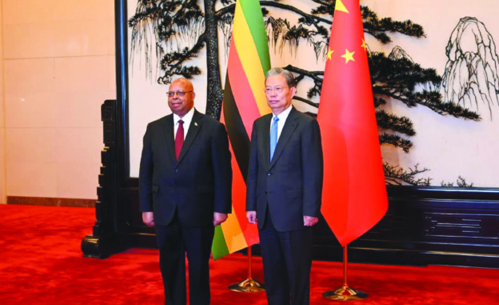 Harare, Beijing upgrade legislative ties