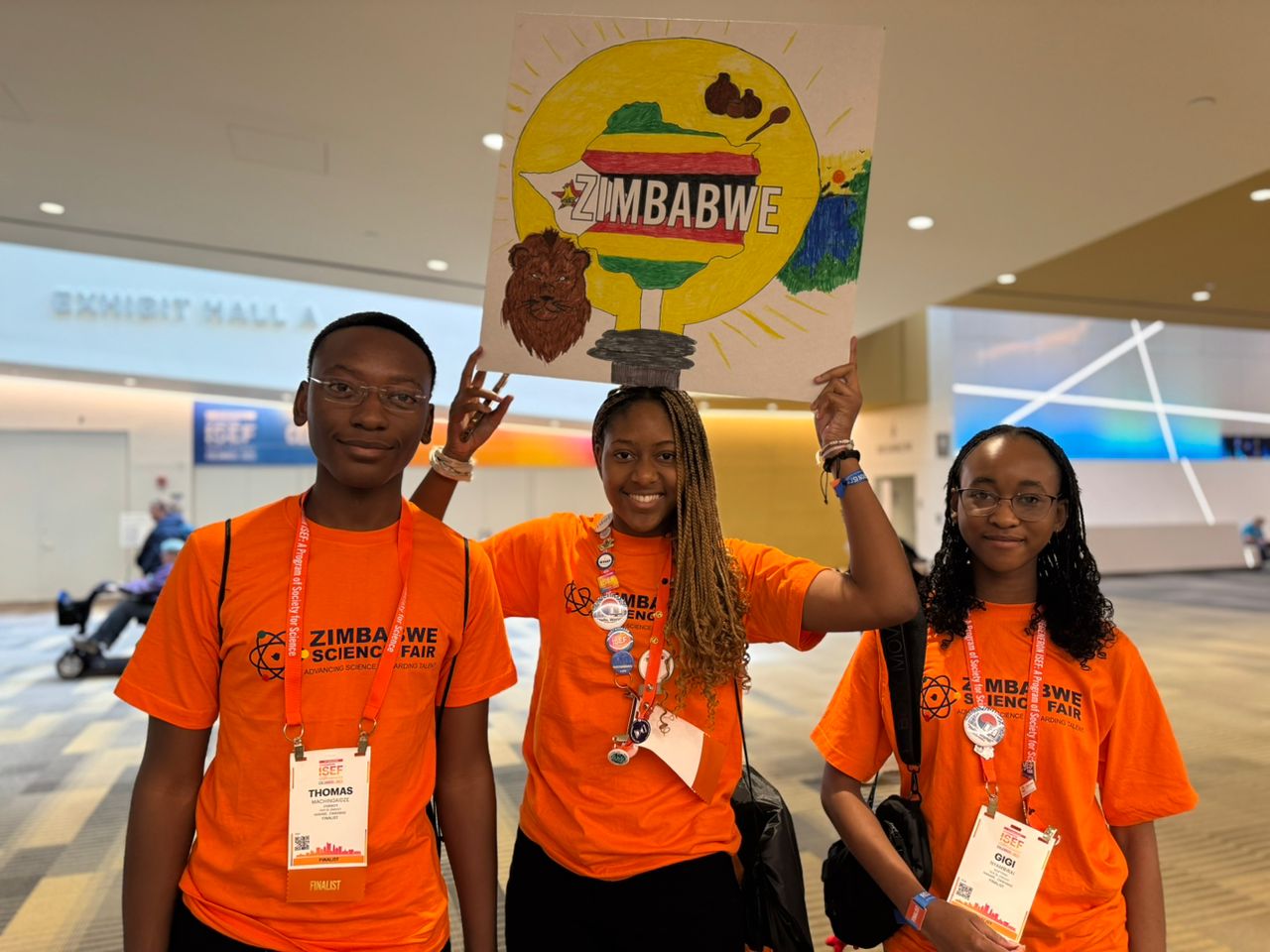 Zimbabwean students shine at prestigious global science competition