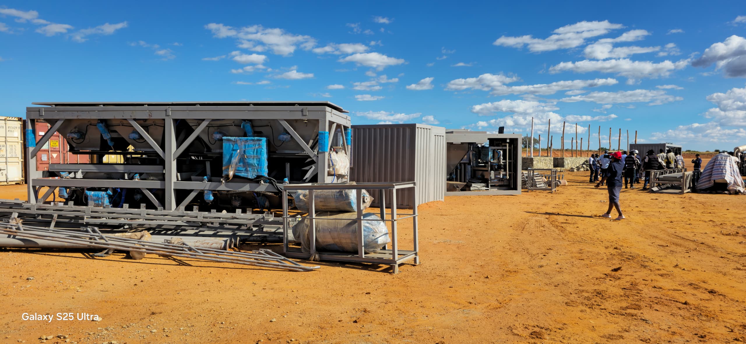 Construction of cement plant progressing well