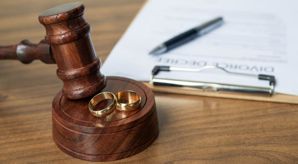 Divorce order in uncontested proceedings