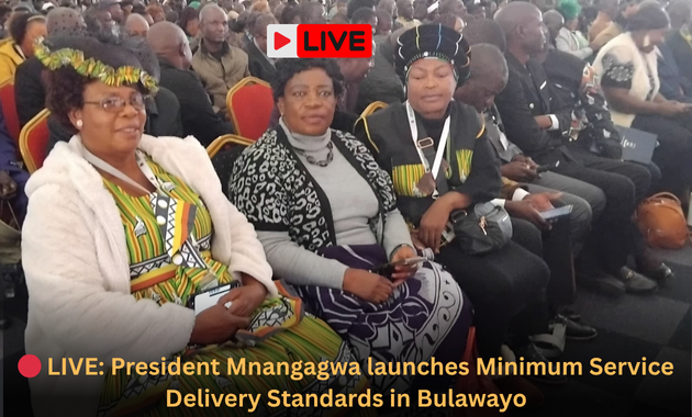 🔴 LIVE: President Mnangagwa Launches Minimum Service Delivery Standards in Bulawayo