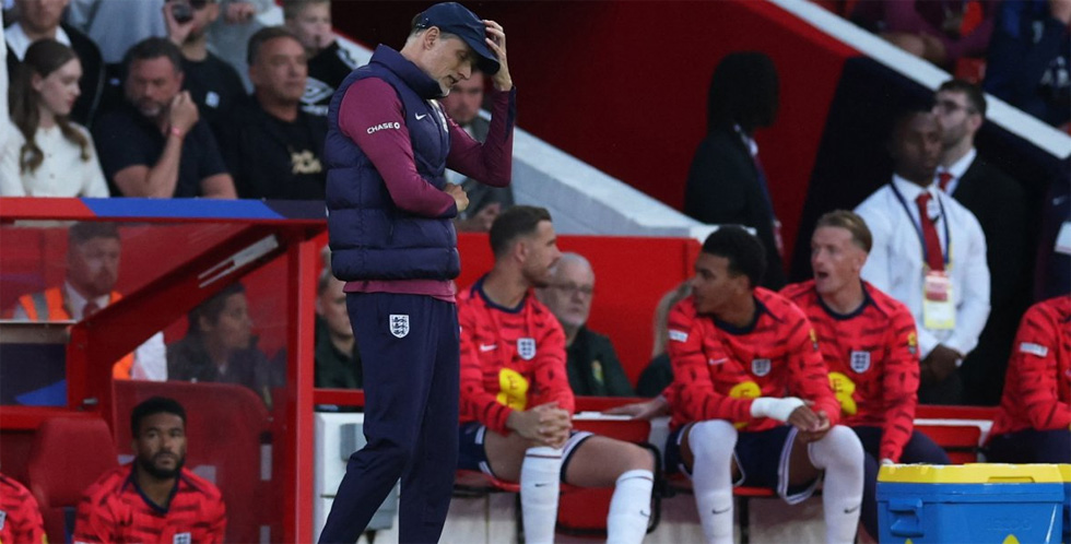 Head coach Thomas Tuchel felt the wrath of England’s fans following the friendly defeat against Senegal at The City Ground