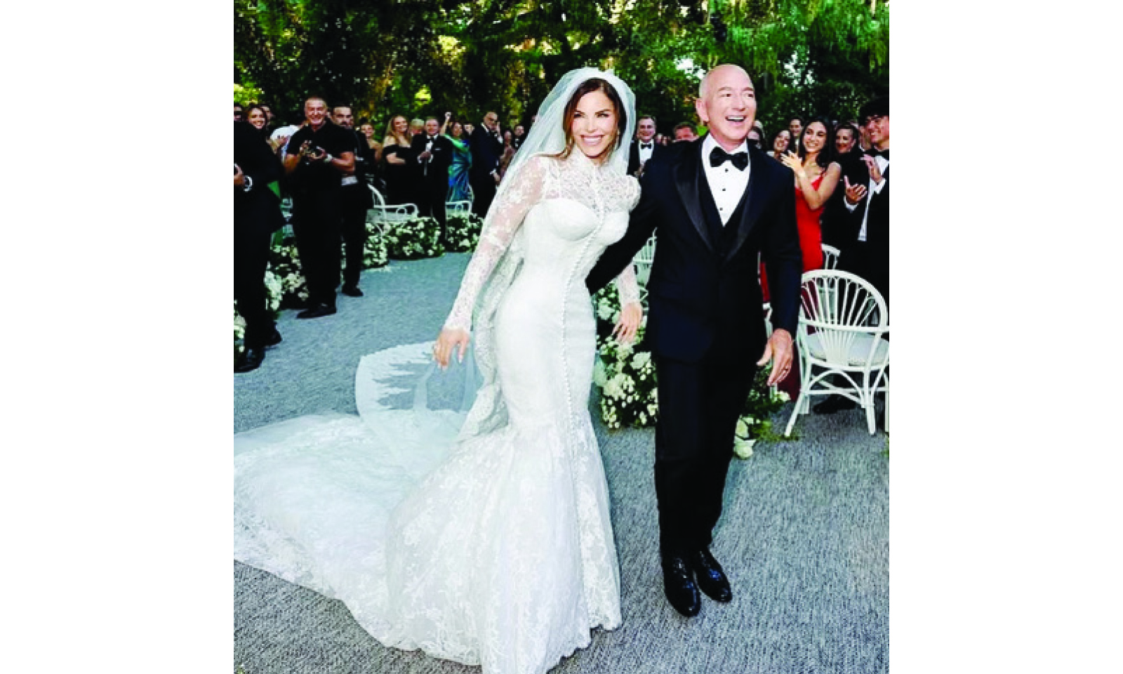 THE US$461B PARTY . . . Wedding of the Century delivers on all fronts