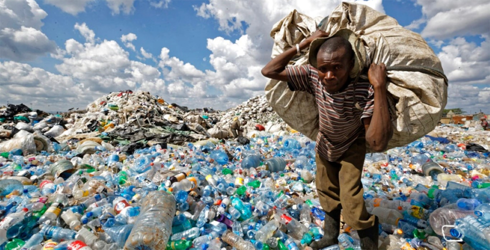 Lack of effective waste management systems has led to widespread littering and dumping of plastic waste in urban areas