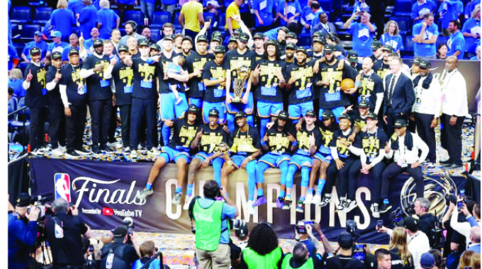 Thunder bring 1st NBA crown to Oklahoma City