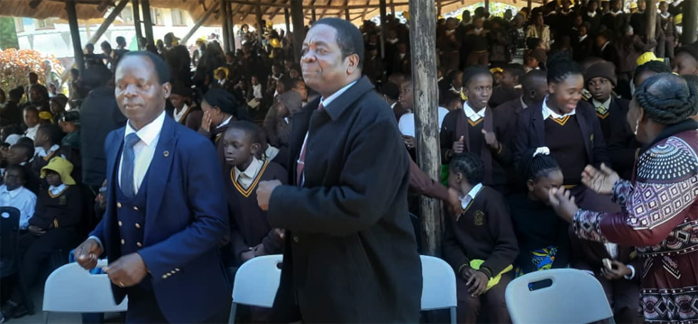 Mr Gabaza (second from left)