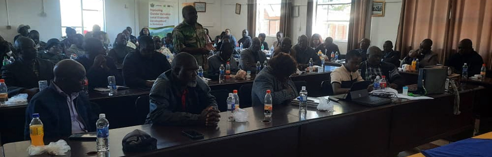 Some of the attendees at the interactive stakeholders meeting held in Makoni today