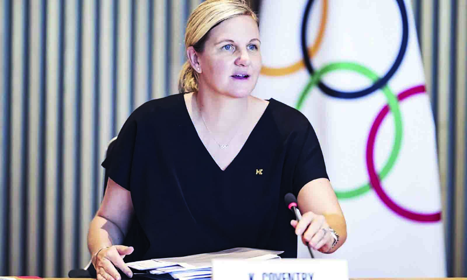 Coventry doesn’t see threat to Olympic values