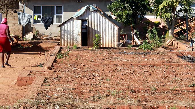 Squatters take over unfinished houses