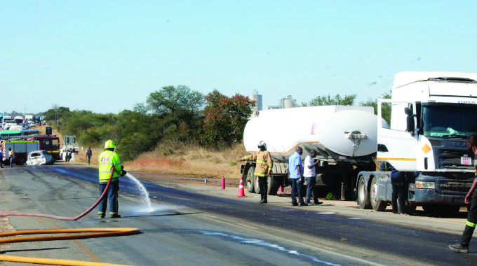 Major disaster averted along Harare Road