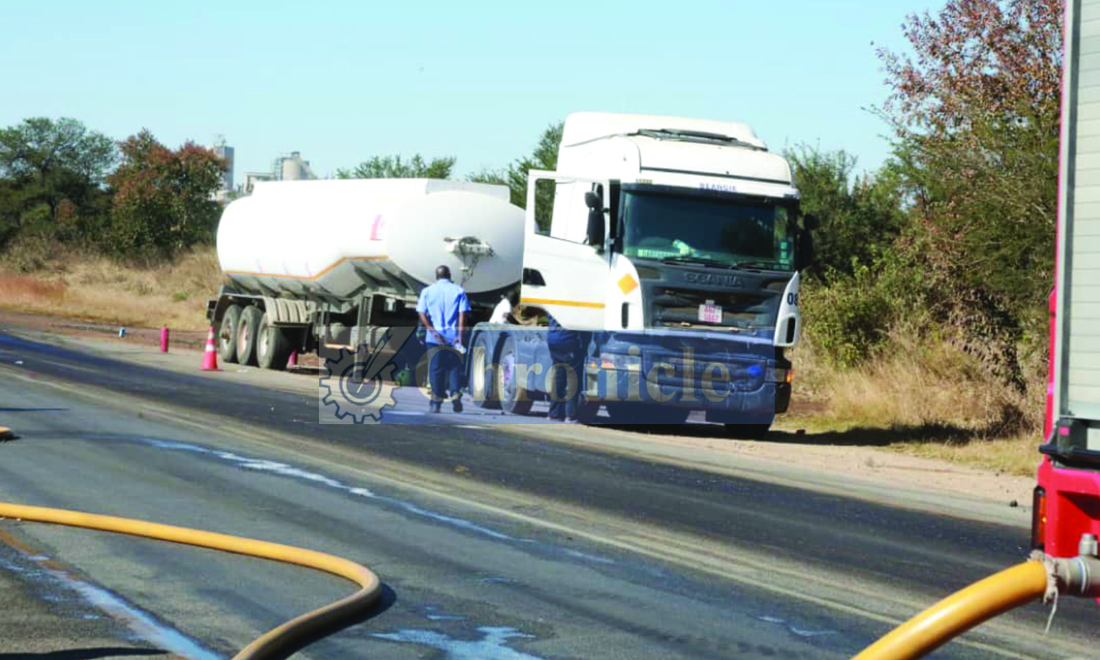 WATCH: Major disaster averted along Harare Road in Bulawayo