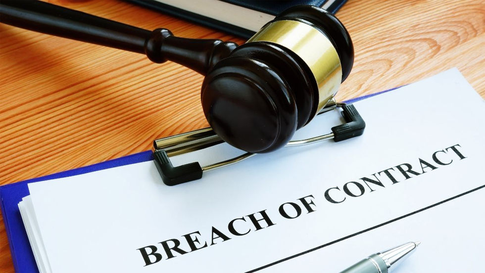 Cancellation of contract for breach