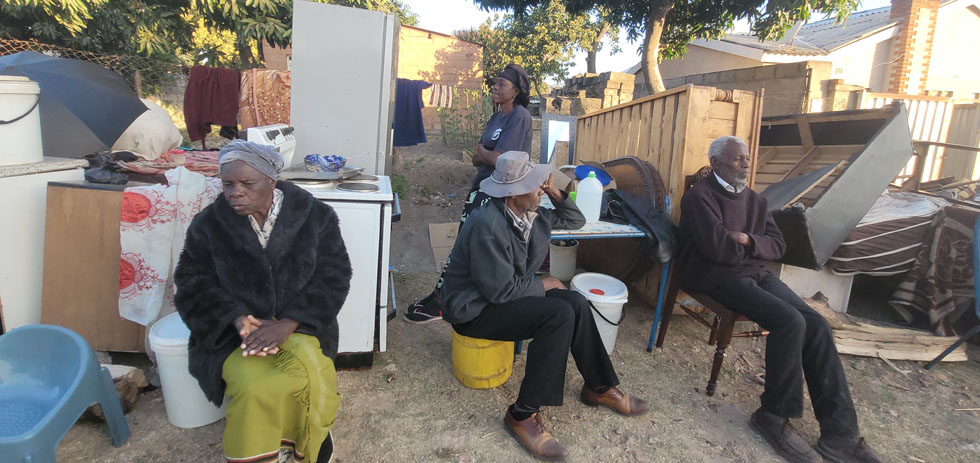 Granny (71), grandchildren evicted