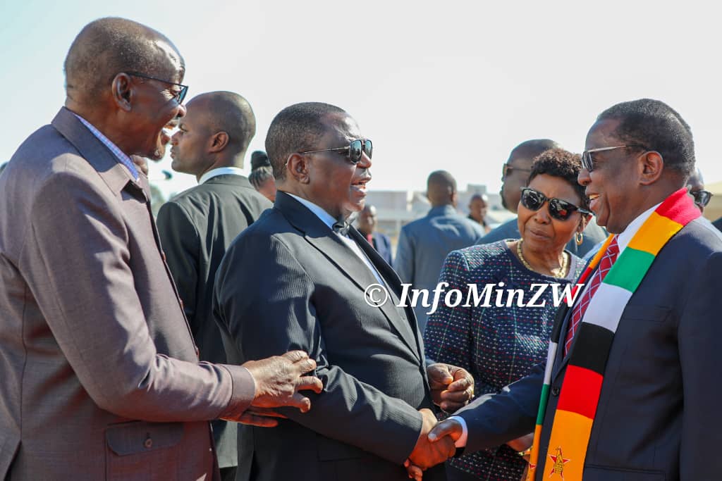 President Mnangagwa departs for South Africa to attend 2025 Liberation Movements Summit