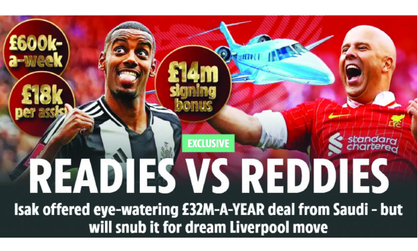 READIES VERSUS REDDIES