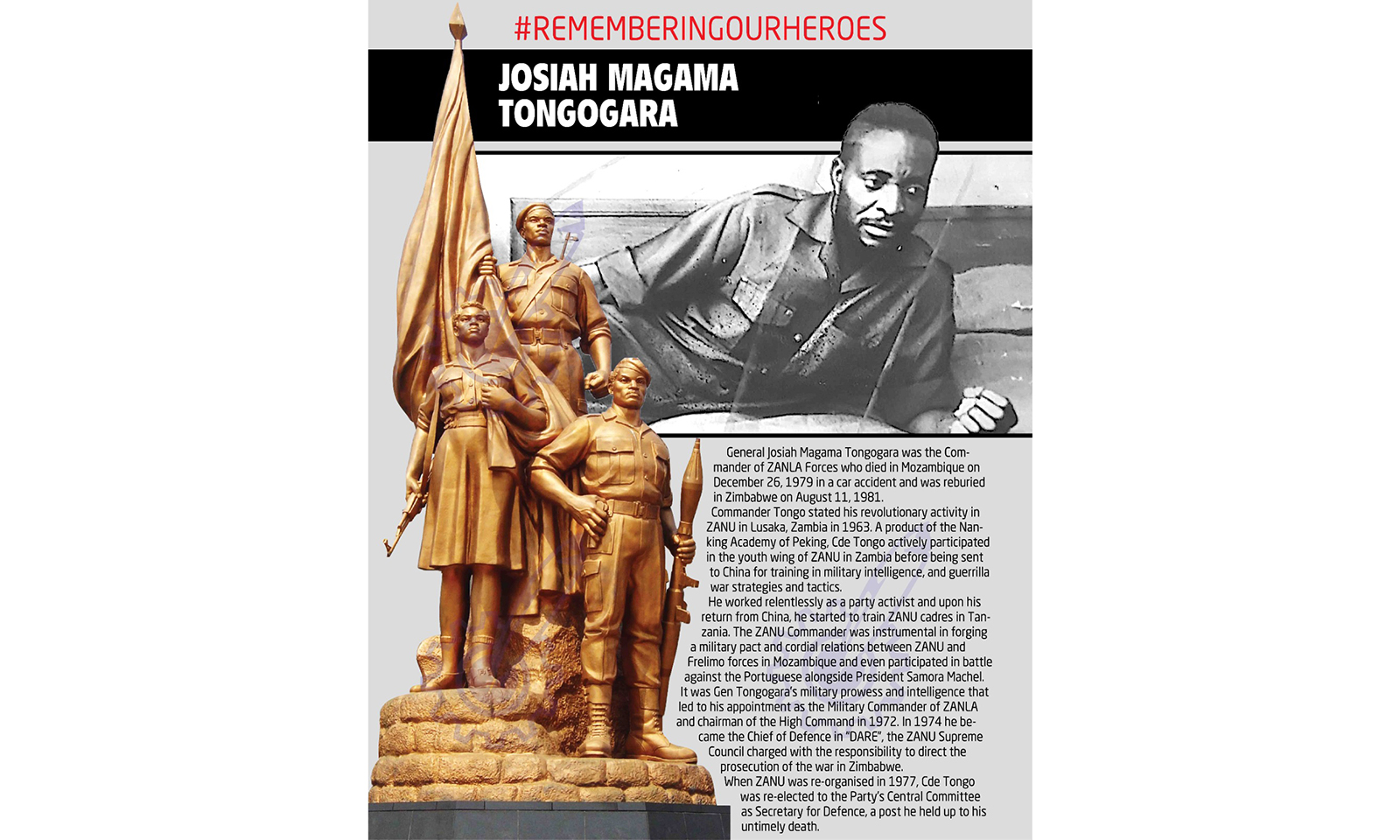Heroes Day: Taking a walk with history