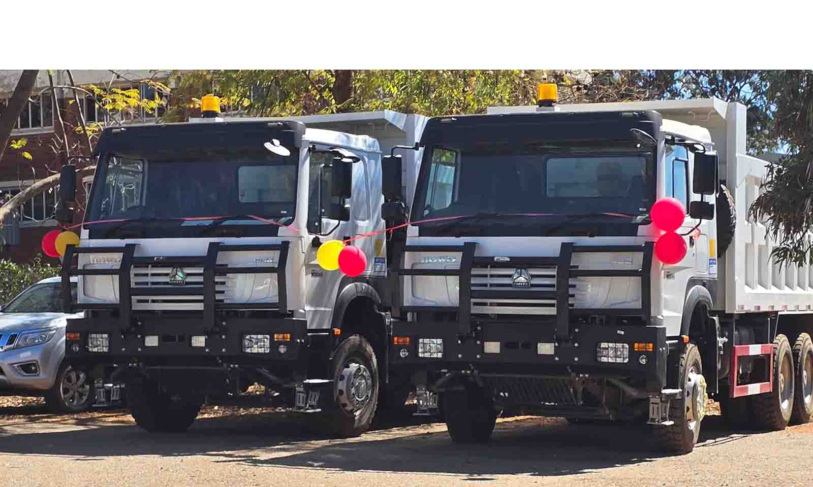 Mash West youths take delivery of Presidential equipment