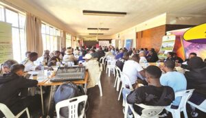 Participants follow proceedings at the H-Metro National Forum on responsible