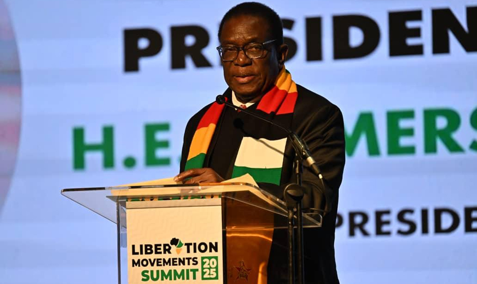 President Mnangagwa addresses the 2025 Liberation Movements Summit in South Africa