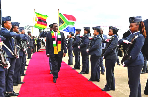 Liberation leaders engage in SOUTH Africa . . . President Mnangagwa joins crucial Liberation Movements Summit
