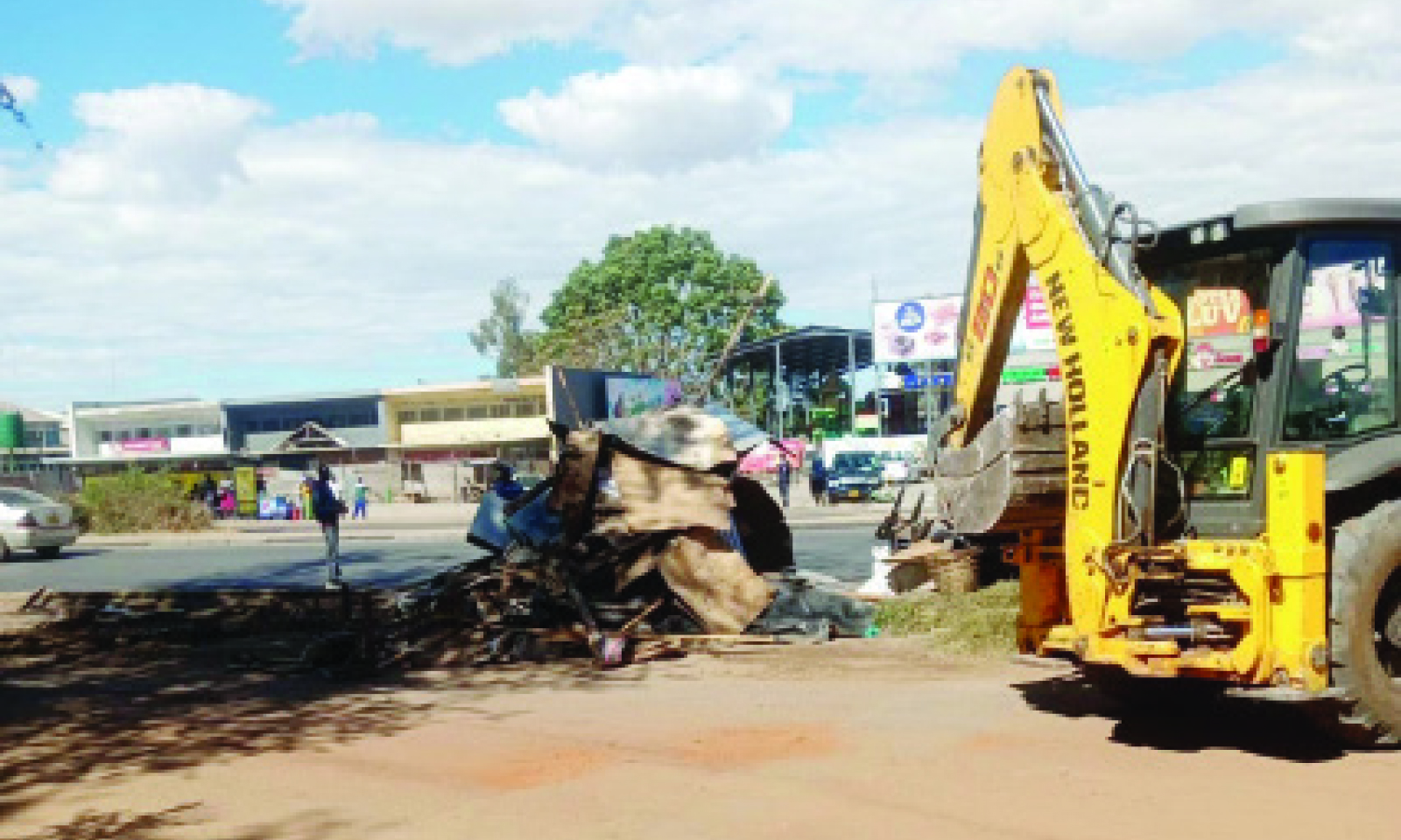 CITY INTENSIFIES DEMOLITIONS